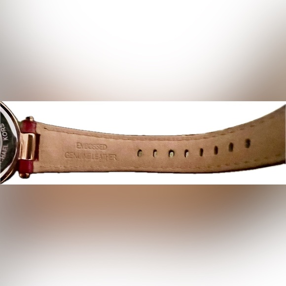 Michael Kors Red & Gold Mini Parker Red Dial Ladies Watch MK6451 Stunning! - Picture 11 of 16